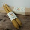 Dipped beeswax candles - 6 Pack, Gift Pack
