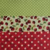 Irish Beeswax Wraps - Medium Kitchen Pack - Strawberries, green dot & red dot