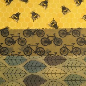 Yellow Bees, Bicycles & leaves