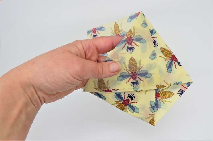 origami beeewrap bag